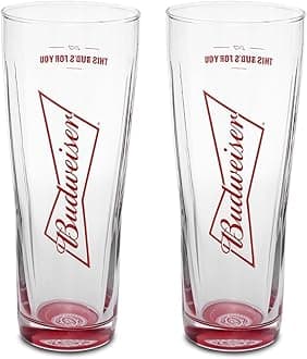 Budweiser Signature 2-Pack Pint Set, 16oz