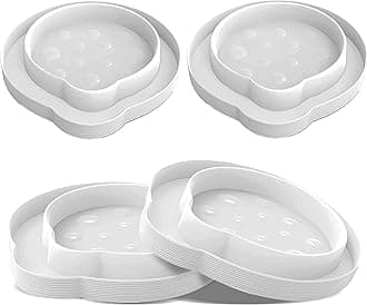 Bed Bug Detector and Interceptor - Safe, Eco-Friendly Bug Trap for Monitoring and Prevention, Effective Bed Bug Traps for Home Use, Pack of 4, White