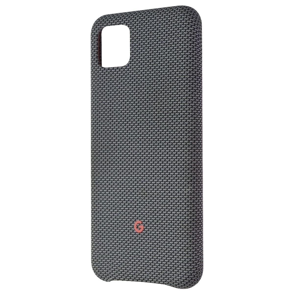 Google Pixel 4 XL Polycarbonate Case, Sorta Smokey Gray, Fabric Embellishment