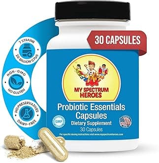 Probiotic Capsules for Digestive Health - Diverse Strains with 20 Billion CFU...