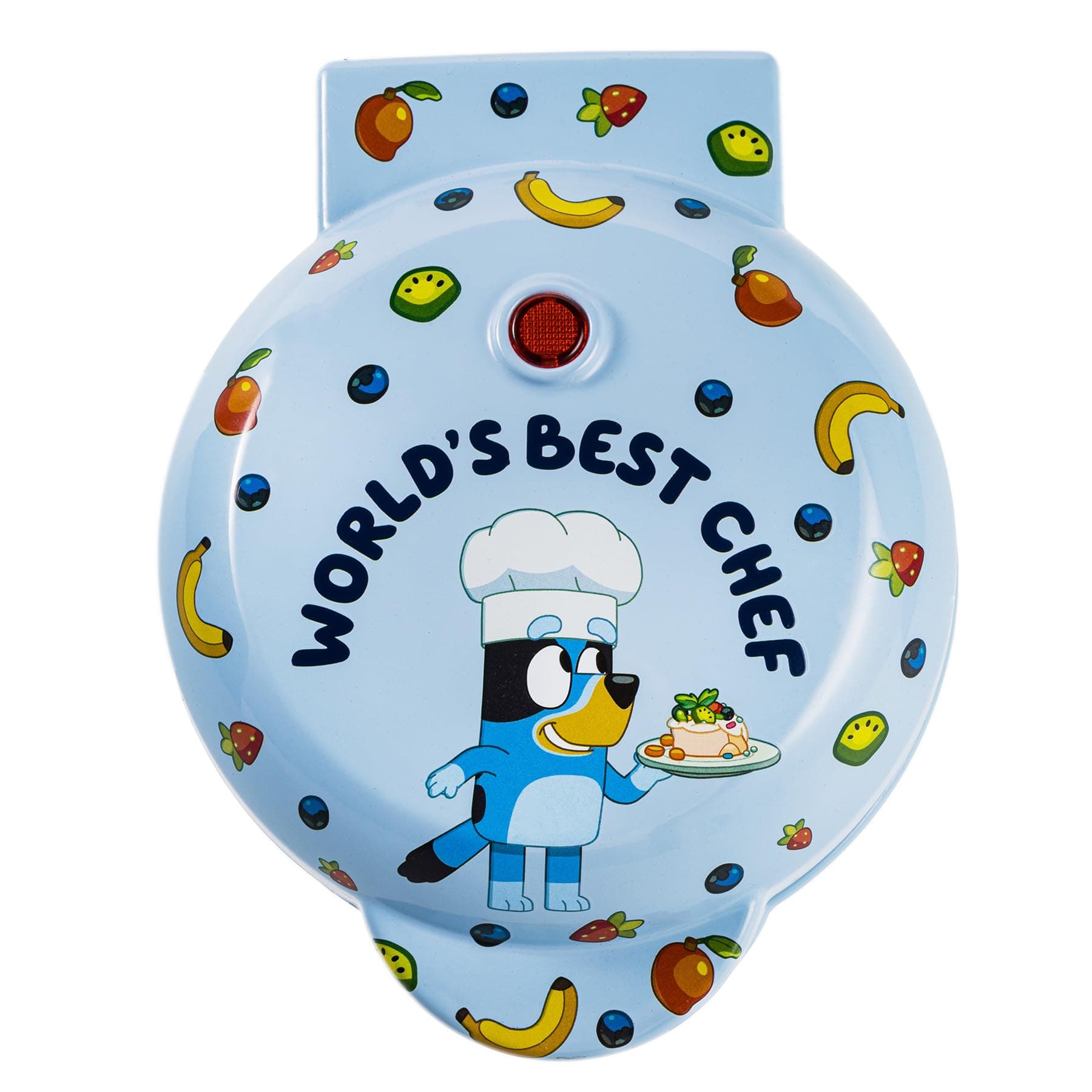 Uncanny Brands Bluey Mini Waffle Maker – Fun Character Waffles – Easy to Use and Clean