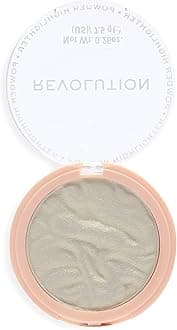 Reloaded Pressed Powder Highlighter, Intensely Pigmented for a High Impact Dewy Finish, Golden Lights, 0.22 Oz