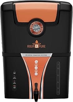 Bio Aqua Copper Infuser RO Water Purifier with 10 Stage Purification Filtration, UV, UF, TDS Adjuster and 12 Litre Large Storage Tank, Black