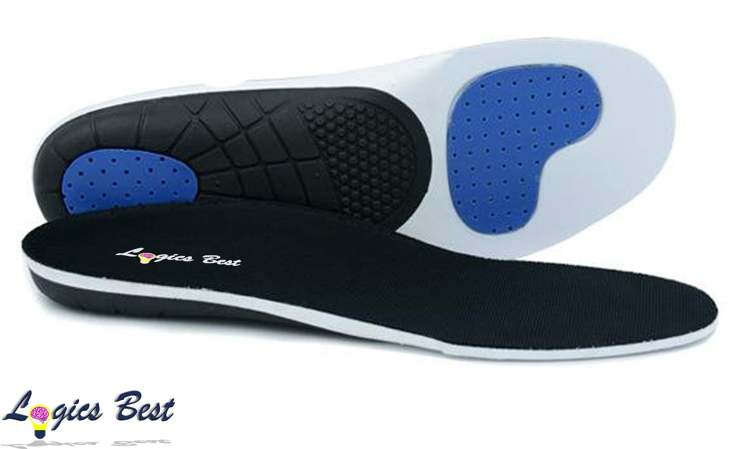 Aching Relief Insoles Professional Grade High Arch Orthotic Insert for Maximum Support Anti-Fatigue Memory Foam Keeps You Going Strong Without Aching