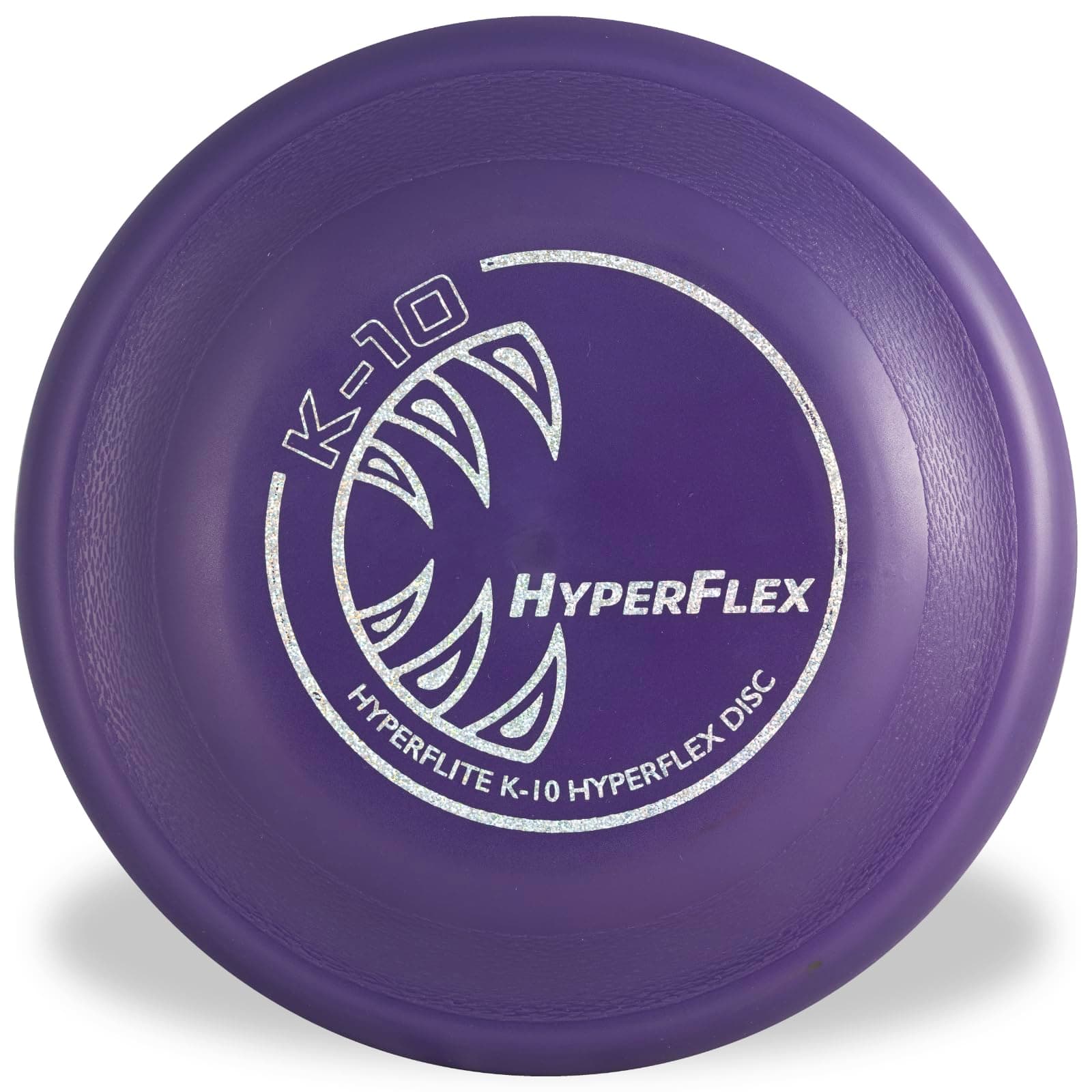 K-10 Hyperflex Dog Flying Disc – Ultra Flexible – Puncture Resistant – Competition Approved – 8.75” / 150g – Purple