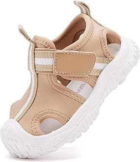 BMCiTYBM Baby Boy Girl Closed Toe Summer Sandals Lightweight Shoes Infant Non-Slip First Walking Sneakers 6 9 12 18 24 Months