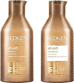 All Soft Shampoo 300ml & Conditioner 300ml Duo