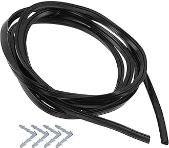 Spares2goRubber Door Seal with Clips for Gorenje fits CATA fits Cooke & Lewis Oven Cookers