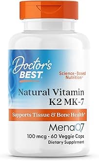 MK-7 Vitamin K2 (Mena Q7), 100 mcg, 60 Tablets (Direct Shipping from overseas)