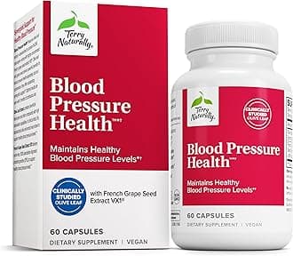 Blood Pressure Health - Healthy Blood Flow & Circulation Support Supplement - Heart Health Supplement with Antioxidants - Cardiovascular Support - 60 Capsules