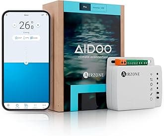 AIRZONE | Aidoo Pro Air Conditioner Control | Compatible with FUJITSU 3WIRES | Integration in New and Old Systems | Inverter/VRF | Home Automation | Wi-Fi |AZAI6WSPFUJ