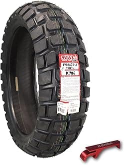 Big Block (K784) 170/60B17 Rear Tire for Motorcycles, Dirt Bikes, and City Bikes - Durable Off-Road & Street Performance with Keychain 170x60x17