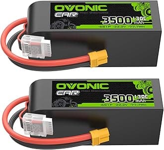 OVONIC 6S LiPo Battery 3500mAh 22.2V 130C RC Battery with XT60 Connector