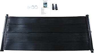 LOWENERGIE Solar Thermal Swimming Pool Heating Mat Hot Water Free Energy Saving Sun Pool Heater Kit Warm. Mat only (1, 0.66 x 1.5M)
