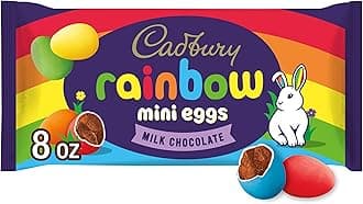 MINI EGGS Milk Chocolate Rainbow, Easter Candy Bag, 8 oz