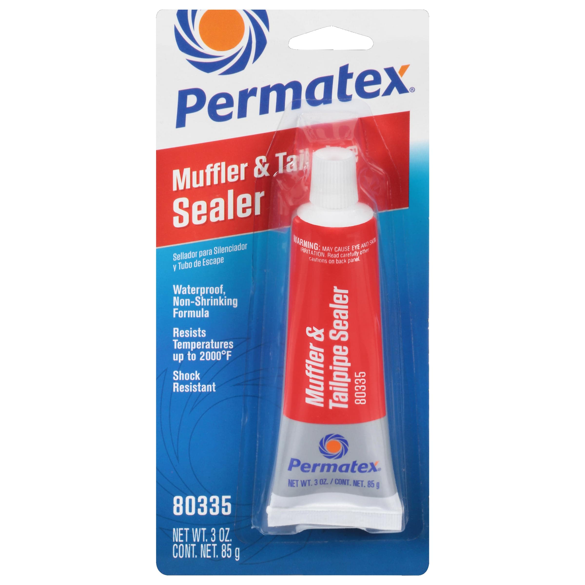 Permatex 80335 Muffler and Tailpipe Sealer, 3 oz., Plastic