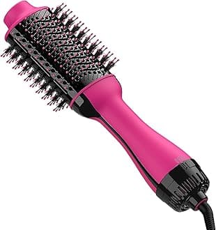Umeely Hair Dryer Brush Blow Dryer Brush in One, Upgraded 4 in 1 Hair Dryer and Styler Volumizer with Negative Ion Anti-frizz Ceramic Titanium Barrel Hot Air Hair Straightener Brush