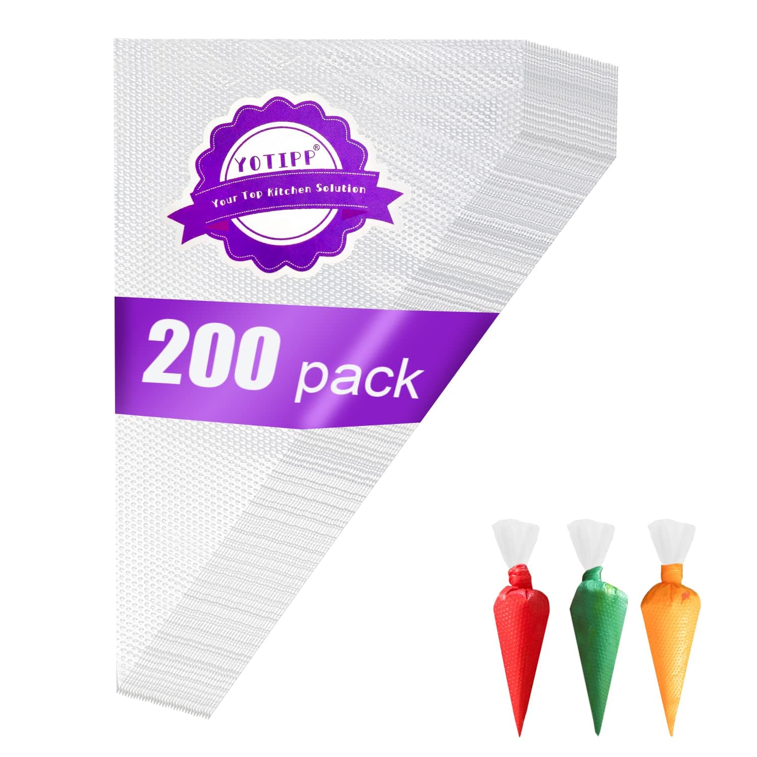 200 Pack 12 inch Bags