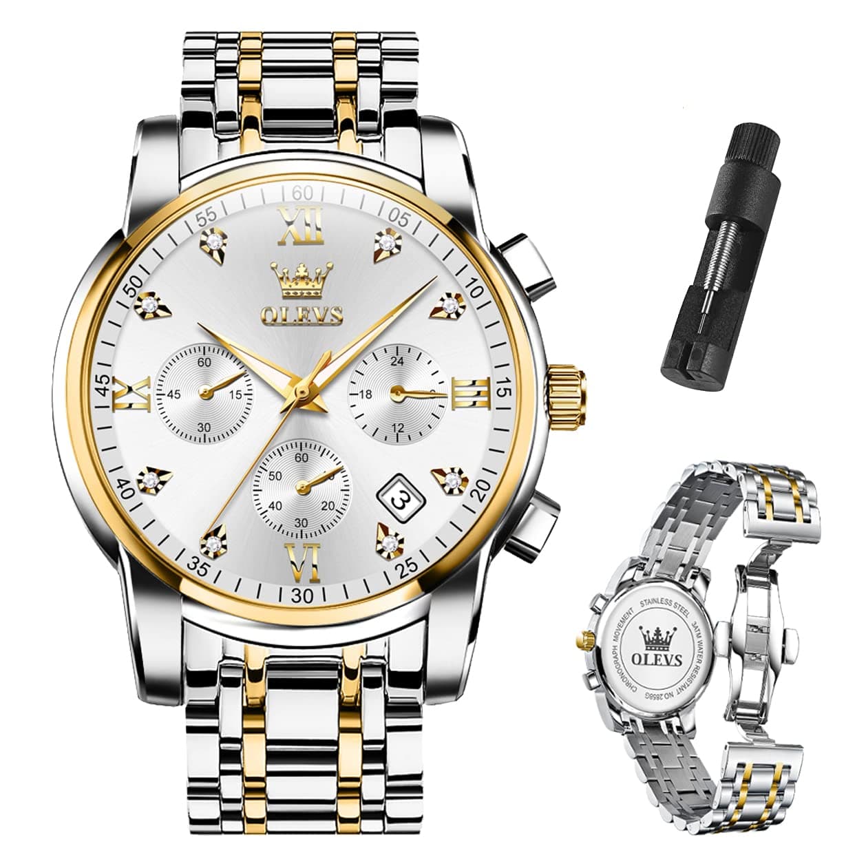 OLEVSOLEVS Men's Watch