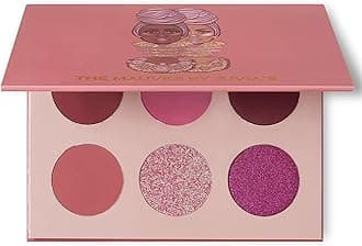 Juvia's PlacePalette The Mauves - Deep Browns, Purple & Pink, Shades of 6, Nude to Light Mauves, Pressed Pigments Palette, Professional Makeup, Pigmented Pan Palette for Color & Shine