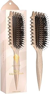 Define EdgeLift Brush, 5-in-1 Tool for Effortlessly Defined Curls, Waves & Coils, Reduces Frizz - Tan