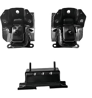 - 3Pcs Engine Motor Mount Kit - Compatible with Trucks & SUVs (Silverado 1500, Tahoe, Suburban 2500, Avalanche, Sierra 1500, Yukon, Escalade ESV), Replaces A5365 A2638 3211 EM-5583 EM-2638