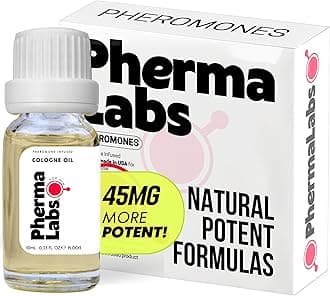Pheromone Infused Cologne Oil for Him - 10 mL Bottle of Magnetic Charm (Original Scent [45MG])