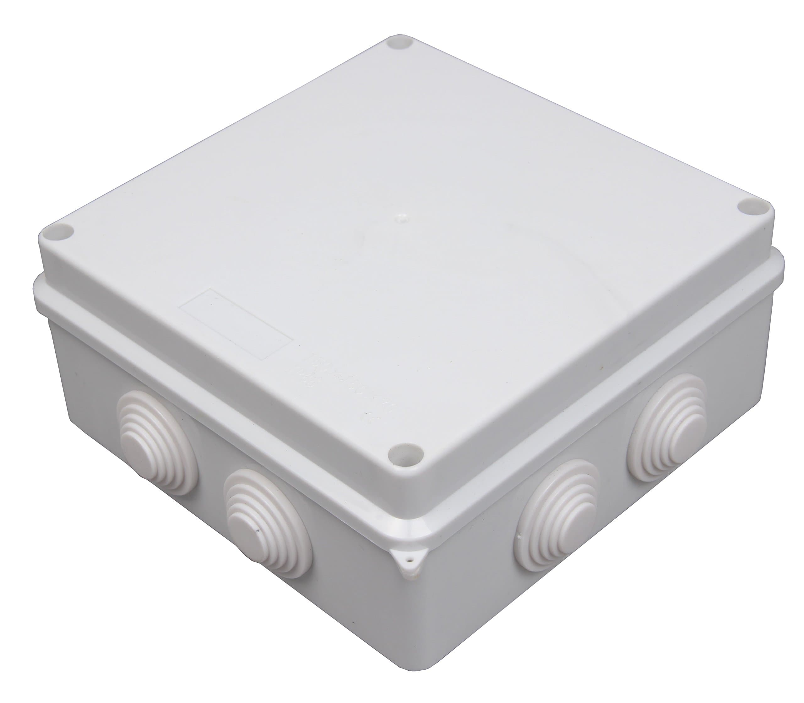 ABS Waterproof Plastic Junction Box 5.91"×5.91"×2.76" (150x150x70mm)