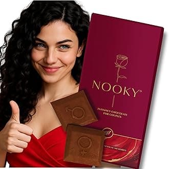 Nooky Dark Chocolate Bars - Uplifting Mood, Vegetarian & Gluten-Free Delight (Pack of 12), 375 gram