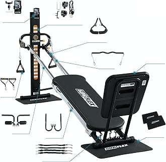 GR8FLEX Performance Gym for Total Over 100 Exercises, Multi-Functional Workout Machine, High Performance Strength Training, Cardio, and Full Body Fitness Equipment for Home Use