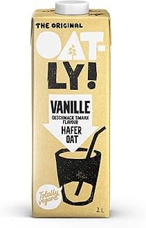 Oatly - Vanilla Oat Milk Drink Dairy Free - Plant Based Vegan Oatmilk Drink - 1 liter