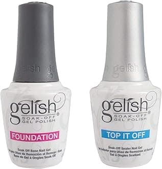 Dynamic Duo Soak Off Gel Nail Polish - Foundation Base and Top Sealer