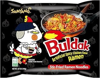 Samyang Ramen Korean Noodles Hot/Mild / Stir Fries/Soups (Buldak Original.2Pack)