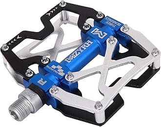 'MZYRH Mountain Bike Pedals, Ultra Strong Colorful CNC Machined 9/16'' Cycling Sealed 3 Bearing Pedals'