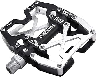 Mountain Bike Pedals, Ultra Strong Colorful CNC Machined 9/16" Cycling Sealed 3 Bearing Pedals