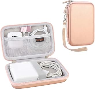 Small MacBook Power Adapter Case, Rose Gold