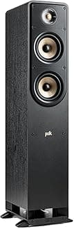 - Polk Signature Elite ES50 Tower Speaker - Hi-Res Certified, Dolby Atmos Speakers & DTS:X Compatible, 1" Tweeter & (2) 5.25" Woofers, Power Port Technology for Effortless Bass, Stunning Black