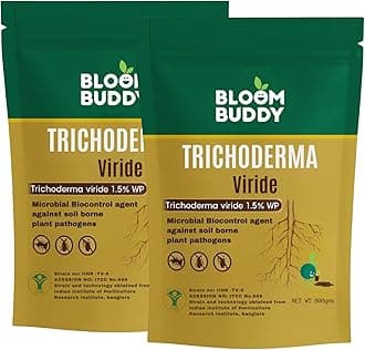 Trichoderma Powder – 1600g, 2×10⁸ CFU/g | Bio-Fungicide Soil Booster for Root Rot, Wilt & Nematode Protection | Promotes Nutrient Absorption & Plant Immunity