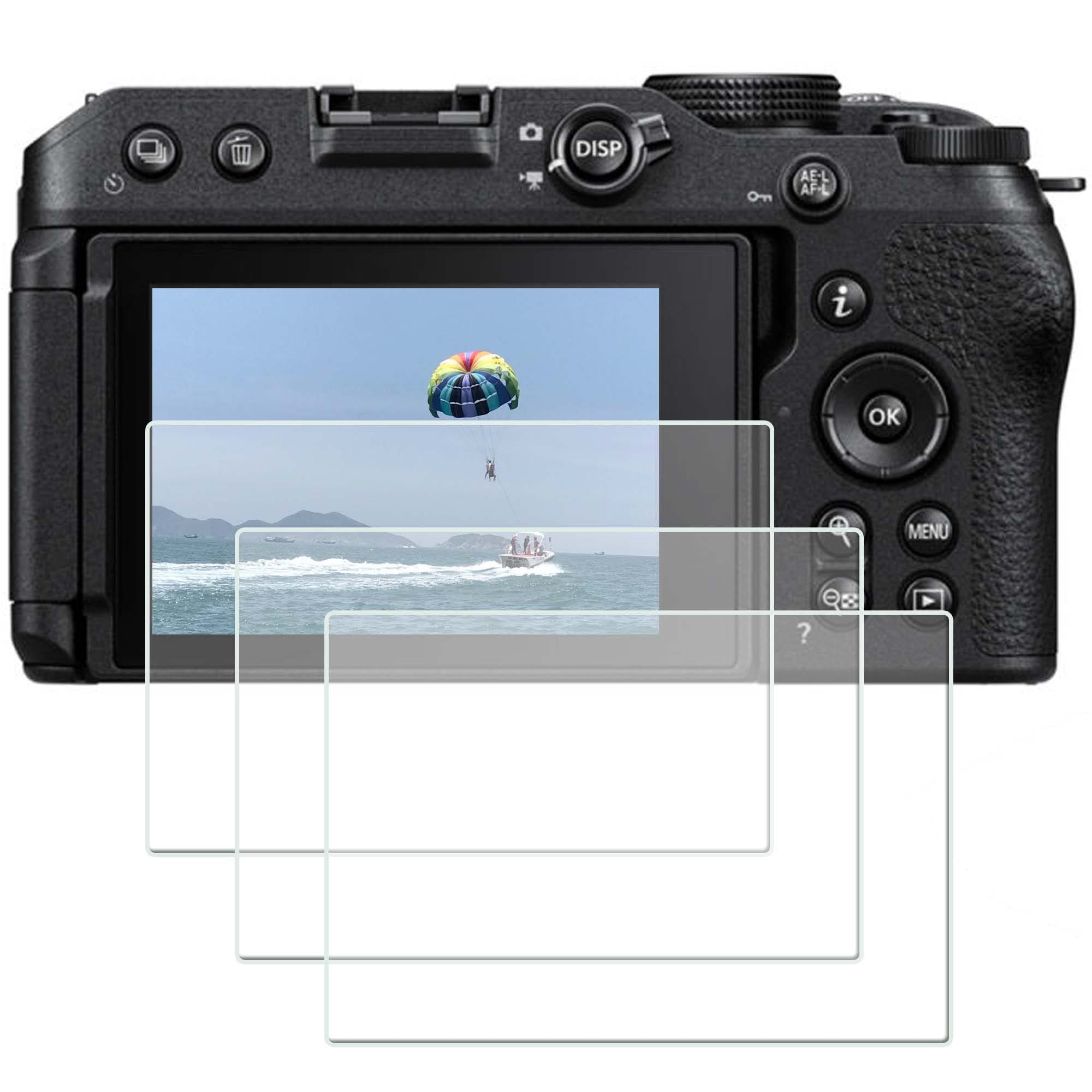 Screen Protector For Nikon Z30 3 Packs Tempered Glass Protector Fit for Nikon Z30, Anti-scrach Anti-Bubble Anti-Fingerprint Anti-Dust