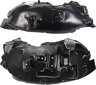 TRQ Inner Fender Liner Set Compatible with 2018-2020 Ford F-150 FO1248207 FO1249162