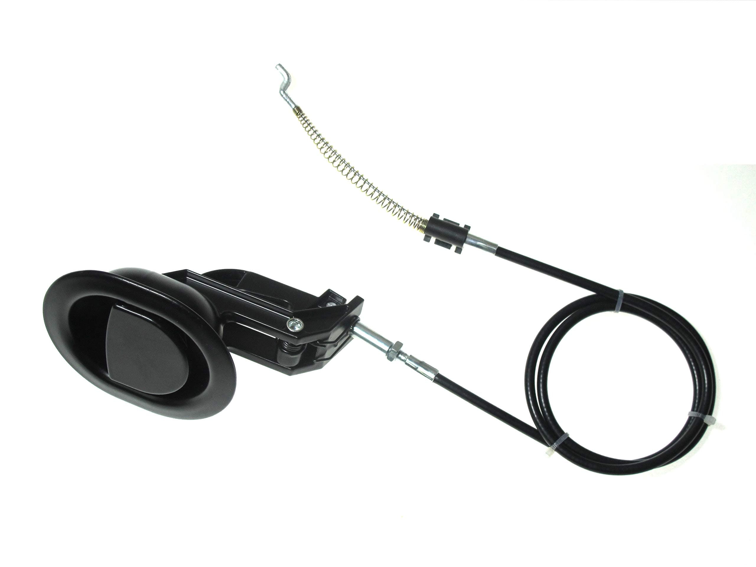 Sturdy Universal All-Metal Sofa Chair Recliner Release Pull Handle Replacement Parts with Cable (Exposed Adjustable 4.5" to 4.9"), Fits Ashley, Lazy Boy and Most Manufacturer Brand