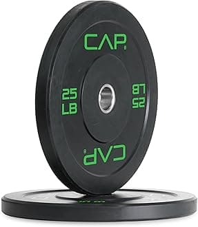 CAP Barbell Rubber Olympic Bumper Plate | Multiple Options/Colors