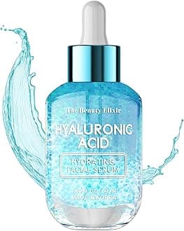 Hyaluronic Acid Serum For Face - Ultra Hydrating, Restores, Smooths & Reduces Wrinkles - Natural Ingredients, Clean Beauty - Korean Skin Care - 1.69 Fl. Oz
