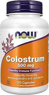 Now Foods, Colostrum, 500 mg, 120 Veggie Caps