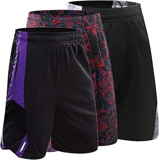 3PCS / Set Men's Running Shorts Quick Dry Running Shorts Basketball Pants Sports Pants