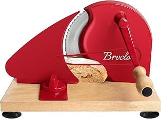 【Upgraded】Manual Bread Slicer for Homemade Sourdough Bread,Metal Guide & Adjustable Thickness, Hand Crank Bread Slicer with Scale Line and Suction Cup, Sharp Blade, Suitable for Sourdough Bread, Etc