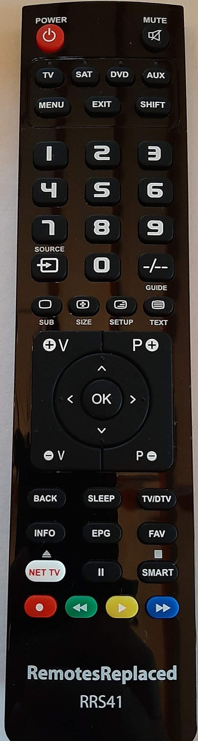RemotesReplaced Compatible Remote Control for the Salora 105-053A