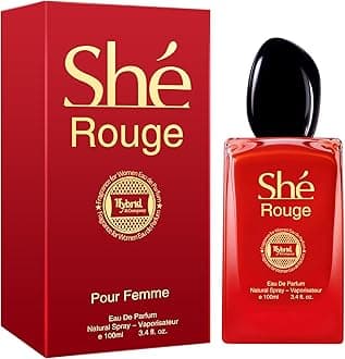Hybrid & Company Women She Rouge Eau De Parfum Vaporisateur Natural Spray 3.4 Fl Oz