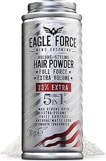 Immortal NYC Eagle Force Volume & Styling Powder - 33% MORE (1 Oz), Max Strong Hold, Natural Matte Dry Look - Residue-Free for All Hair Types