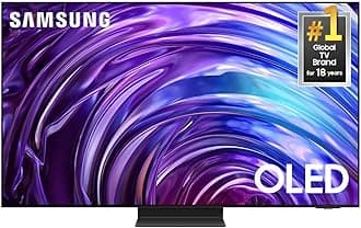 Samsung 65-Inch Class OLED 4K S95D Series HDR Pro Smart TV w/Dolby Atmos, Object Tracking Sound+, Motion Xcelerator, Real Depth Enhancer, 4K AI Upscaling, Alexa Built-in (QN65S95D, 2024 Model)